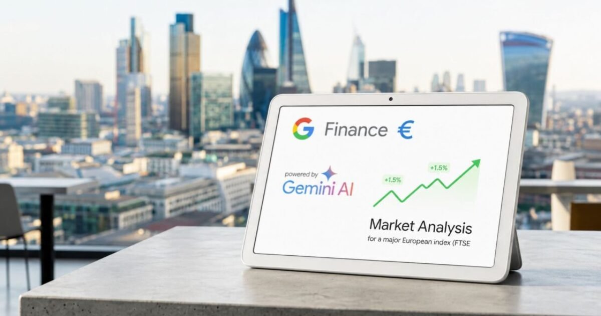 AI-Powered Google Finance Europe