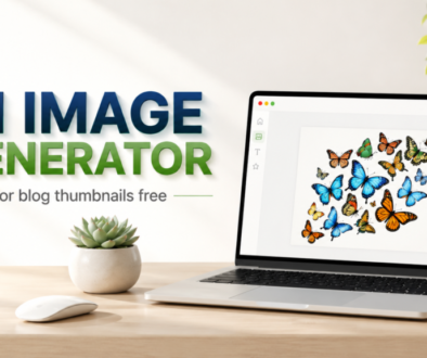 AI image generator for blog thumbnails free