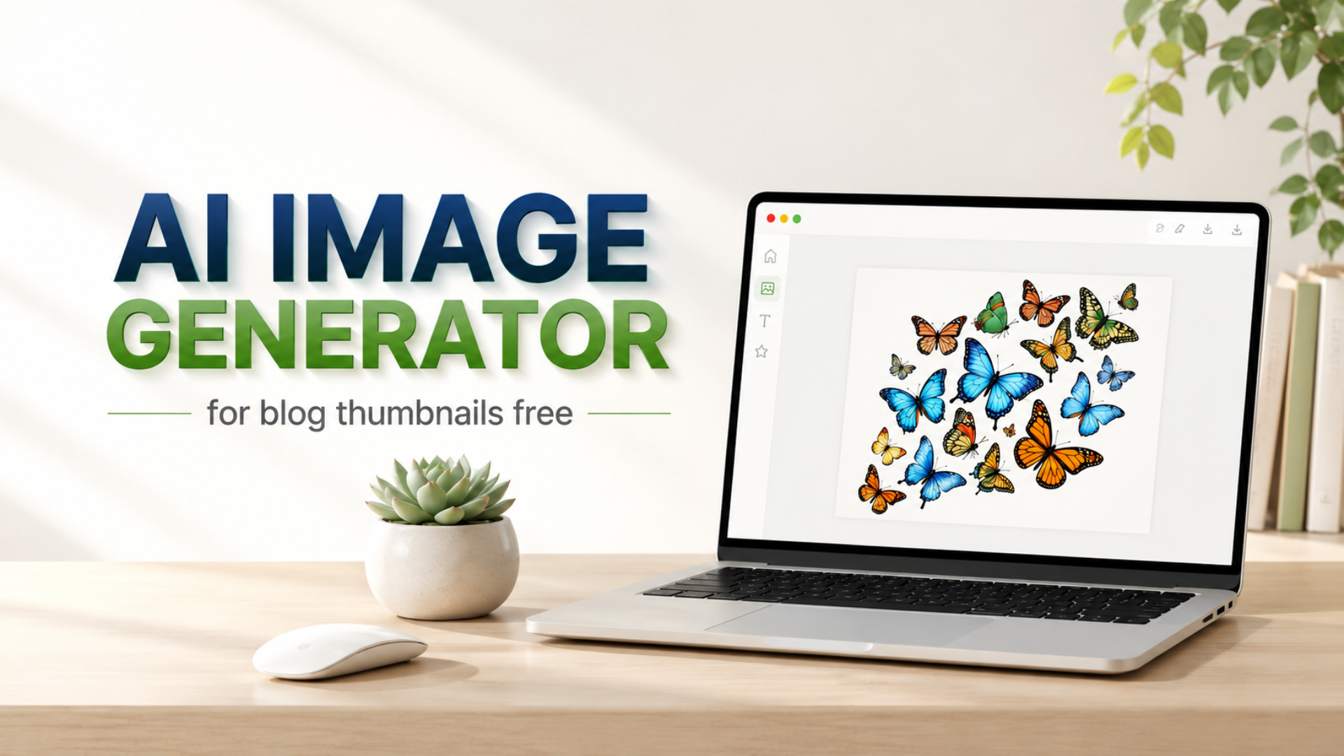 AI image generator for blog thumbnails free