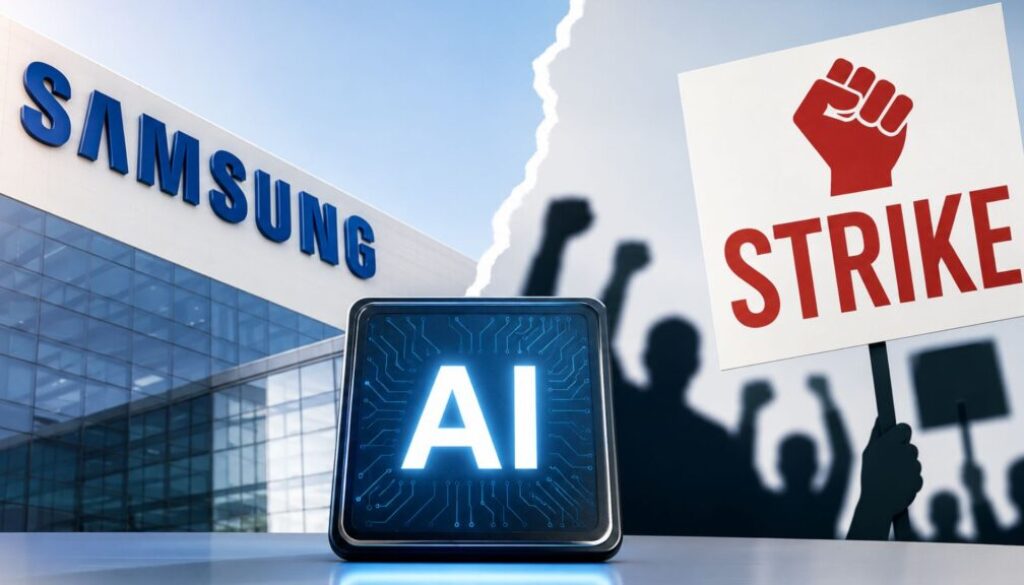 Samsung AI boom strike