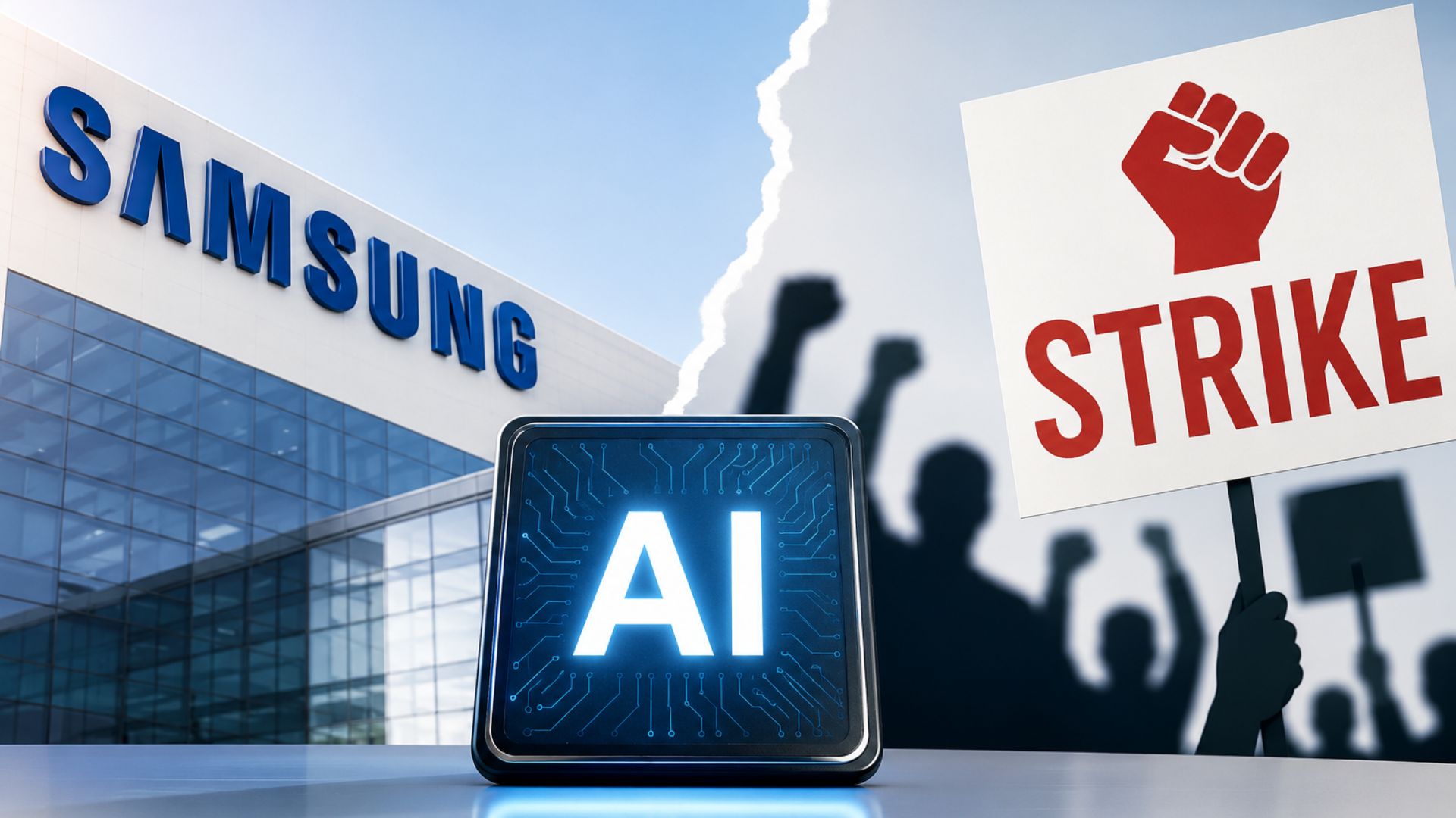 Samsung AI boom strike