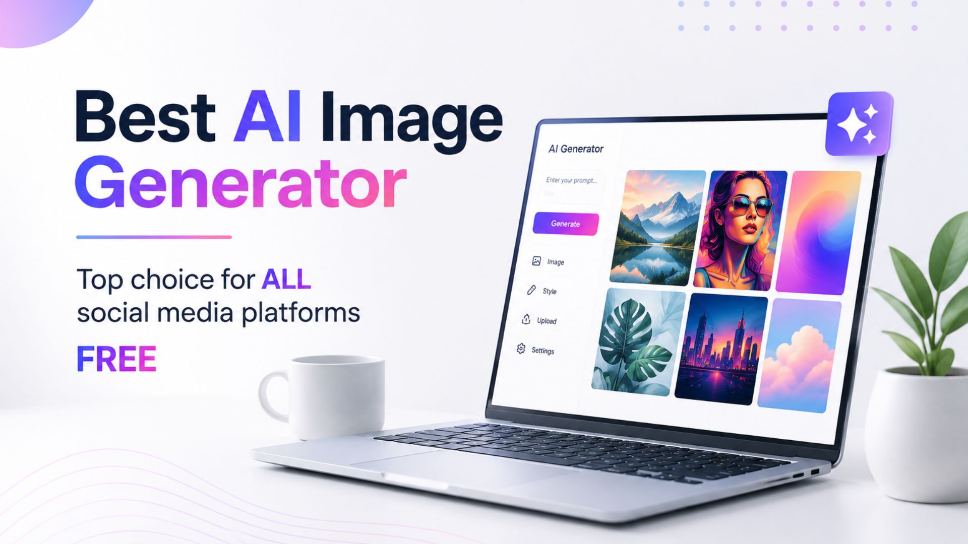 best AI image generator for Instagram posts free