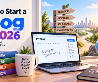how to start a blog in 2026