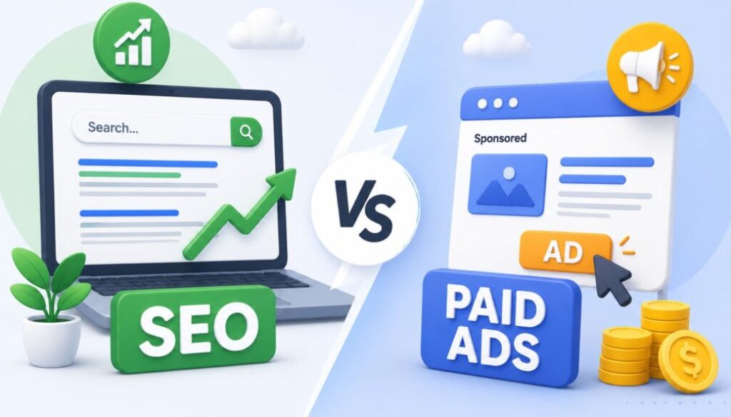 SEO vs Paid Ads