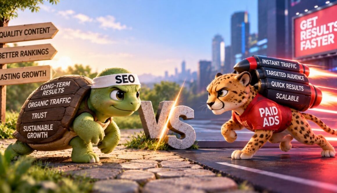 SEO vs paid ads