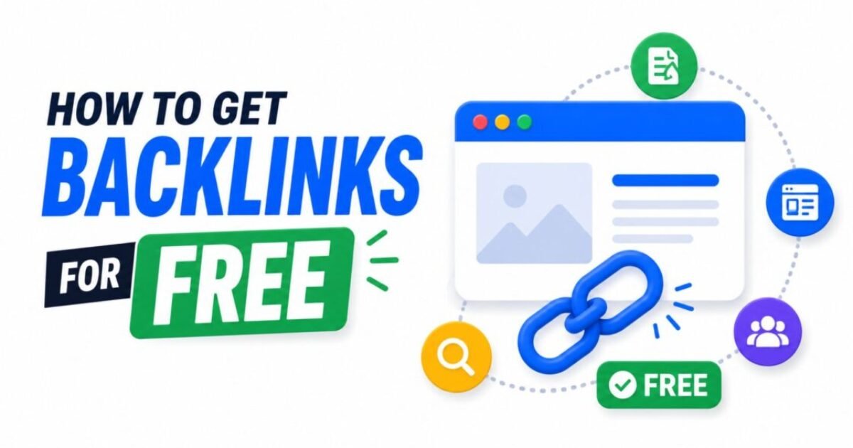 how to get backlinks for free