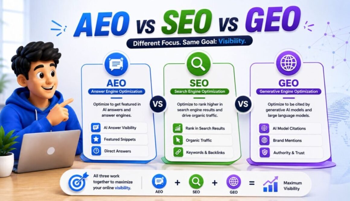 aeo vs seo vs geo