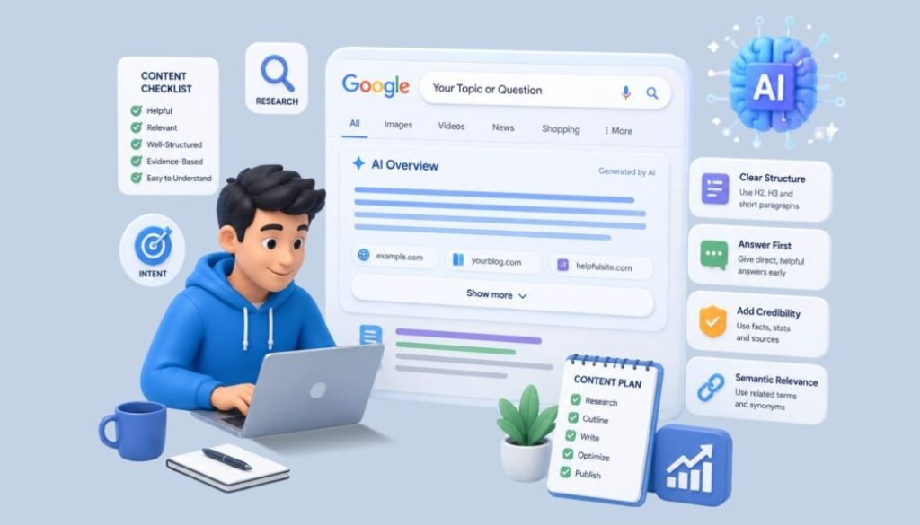 how to optimize content for ai overview