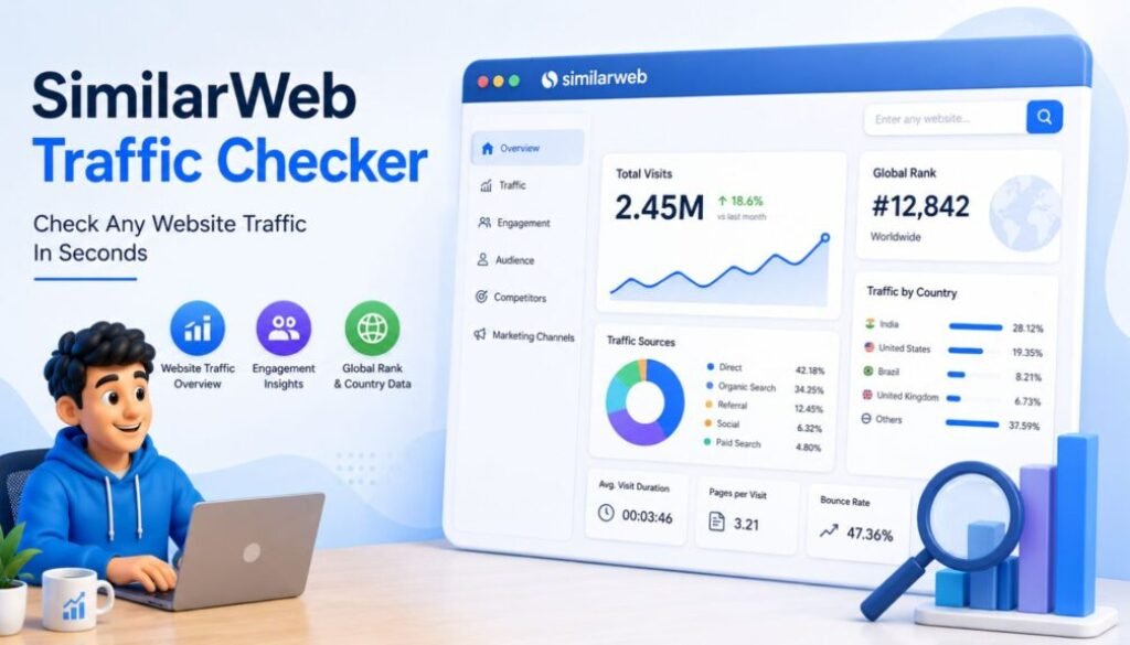 SimilarWeb traffic checker
