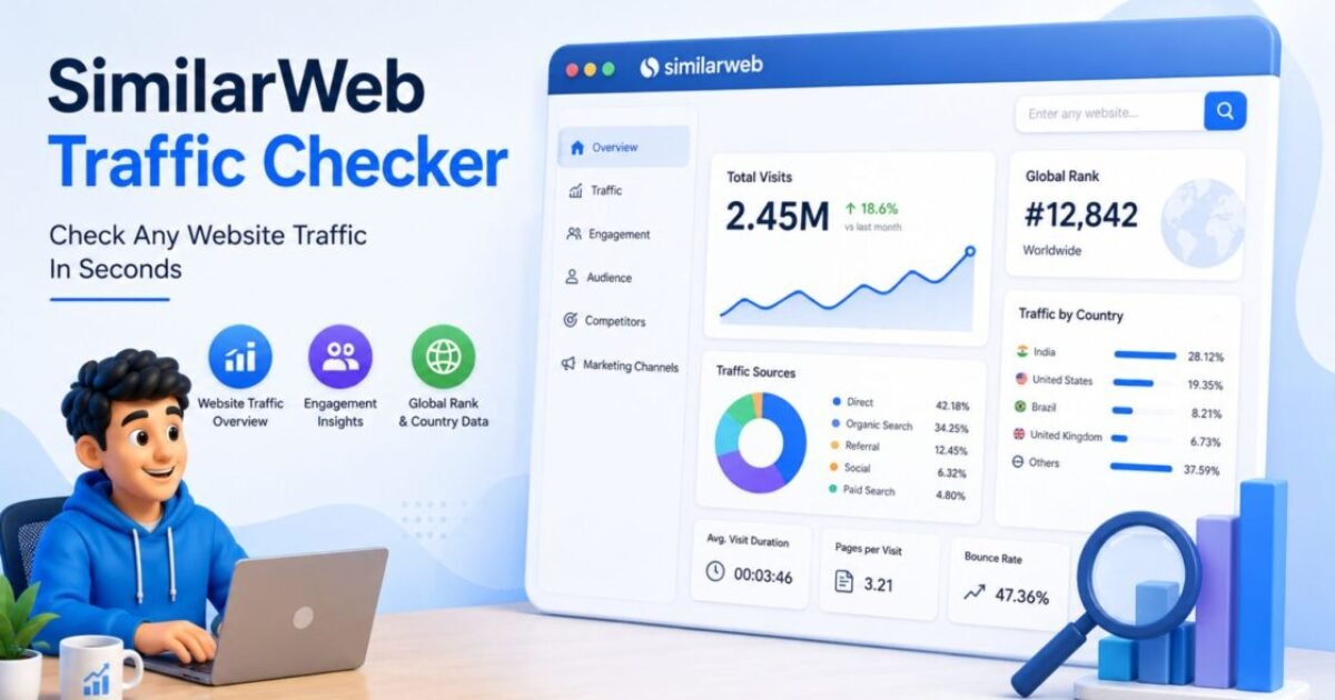 SimilarWeb traffic checker