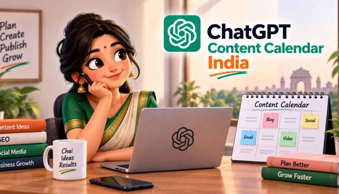 ChatGPT content calendar India