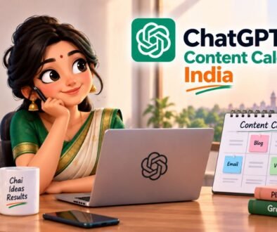 ChatGPT content calendar India