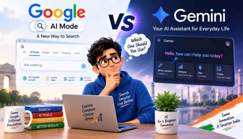 Google AI Mode vs Gemini