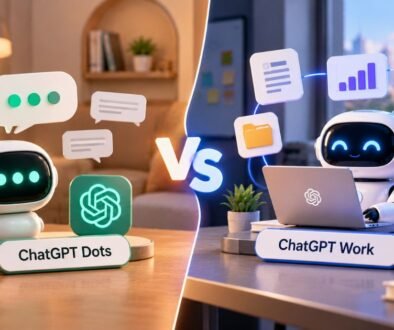 ChatGPT Dots vs ChatGPT Work