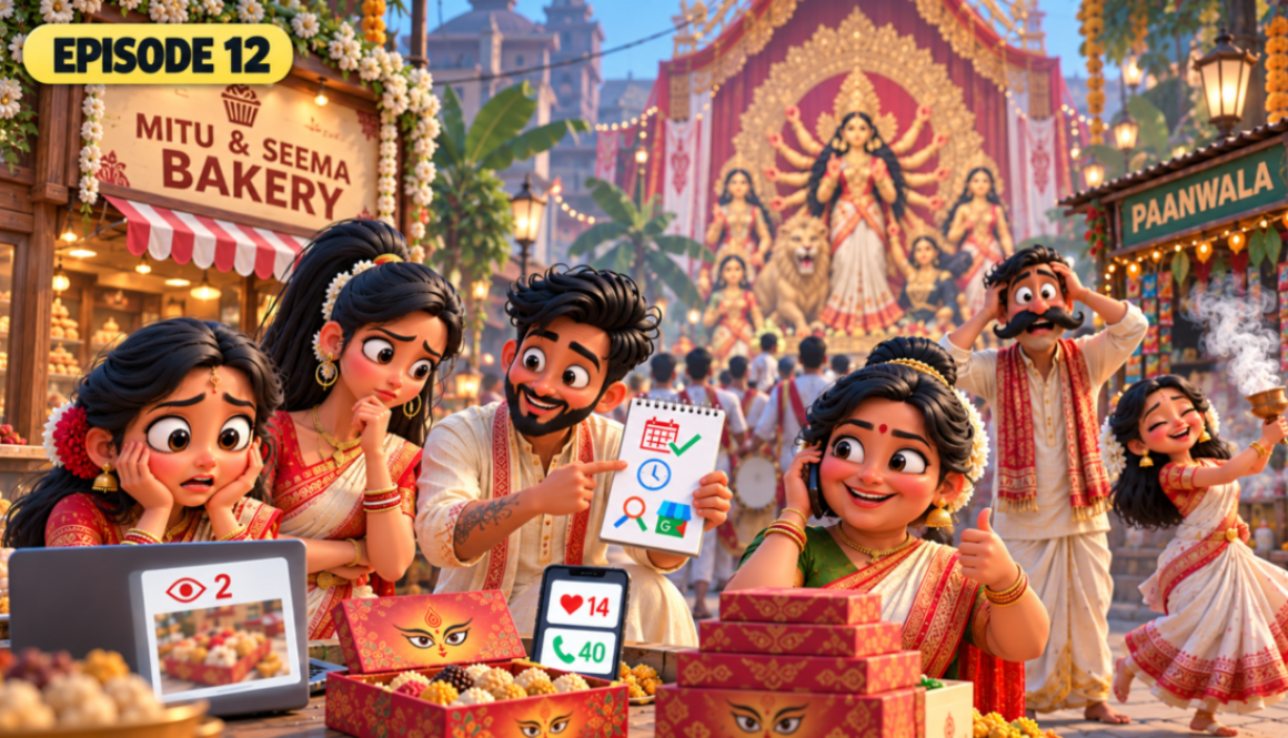 Pujo Box Banaaya... Phir Kya Hua?, SEO comic story by Peplio